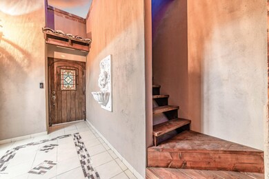 Stairs to Rooftop Deck