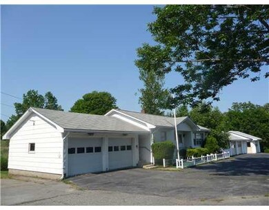 Exterior Front. The property has an...