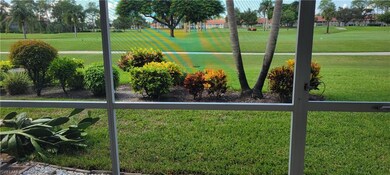 View of 3rd fairway from screened lanai