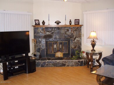 Natural Rock Fireplace