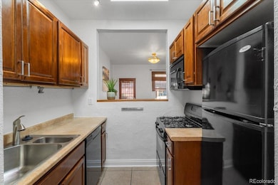 Kitchen, open to living room and dining room