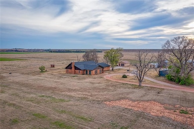 Drone / aerial view with a rural view
