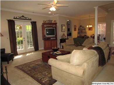 French Doors open onto Covered Patio! Gas starter 