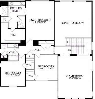 FLOOR PLAN-SECOND FLOOR