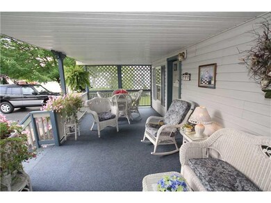 Patio/Deck. Large covered front porch.