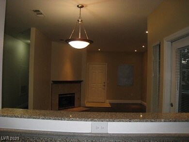 Unfurnished living room with a fireplace