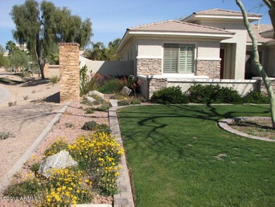 Front Yard side view