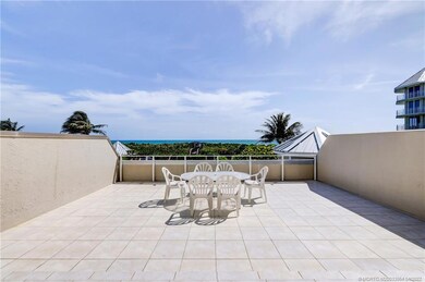 Ocean front patio