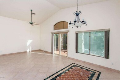 informal dining room with tile rug