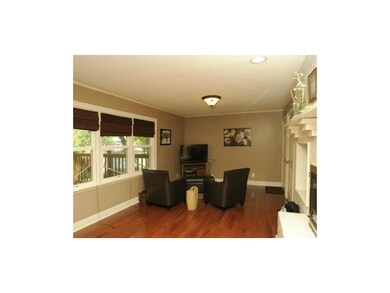 Cozy hearth room