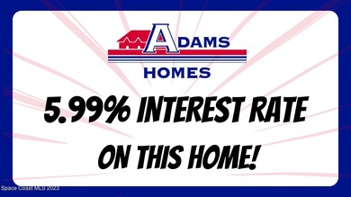 5.99% IINTEREST RATE ON THIS HOME!