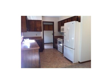 Smooth top range and family-sized refrigerator are