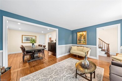 LR flows seamlessly into the Dining Room.