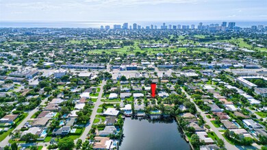 About a mile and a half from the ocean as the bird flies, east facing