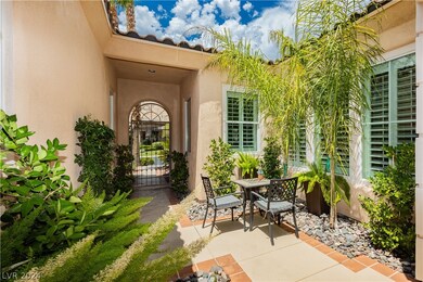 Courtyard behind Private Gate
