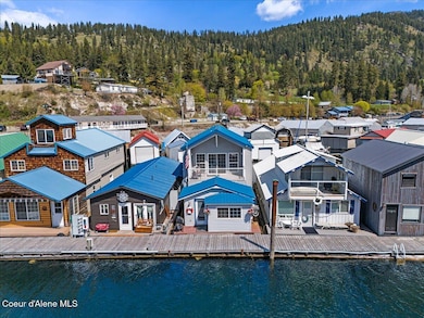 Aerial front of home