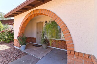 Front entry outside