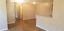 Empty room with baseboards