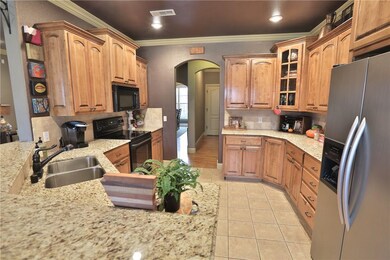 Kitchen Open to Living Room