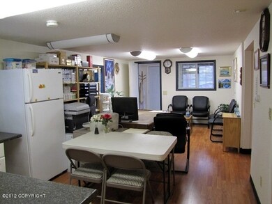 Front room is adjacent to kitchen