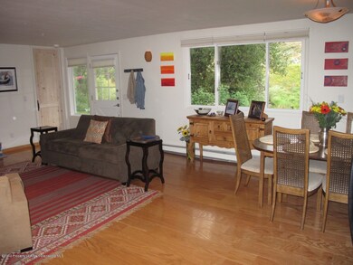 Living and dining area