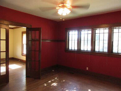 With beautiful french doors leading to the Living 