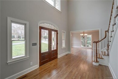 Enter through large open foyer.  All refinished ha
