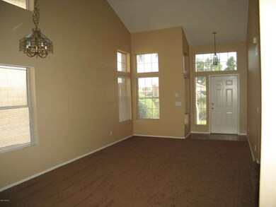 living room to front door