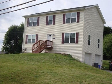 Home sits on a .87 acre lot.