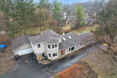 Drone view from the East