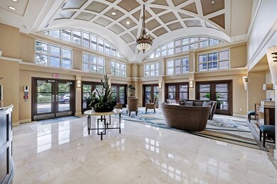 This building sparkles! Polished floors and walls