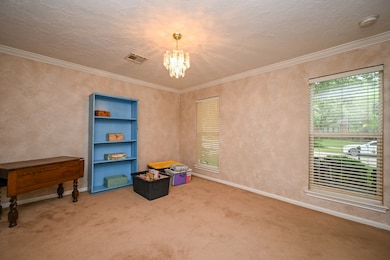 Formal dining room just off the kitchen. Please ex
