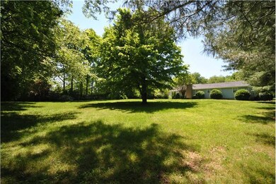 Large backyard oasis with mature trees provide a peaceful, private, park-like setting