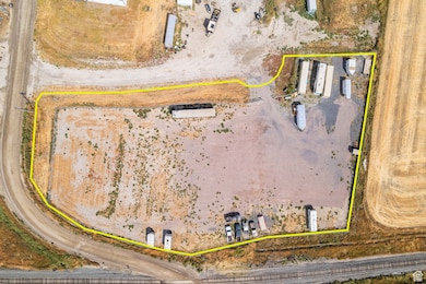 Aerial view of property's location featuring property boundaries highlighted