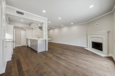 Open concept design with new engineered HW floors,