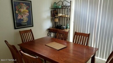 Bright dining area