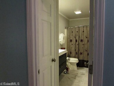 Bath. The second bathroom in this home has been updated with new vanity/sink.