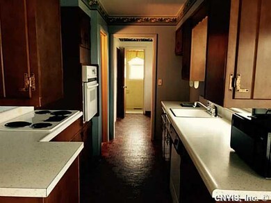 Kitchen. kitchen looking into mud room with first 