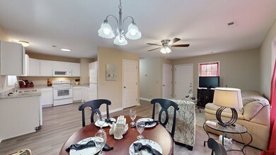 Dining To Kitchen & Living Room