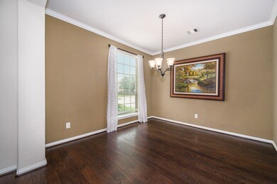 Another view of the formal dining room.
