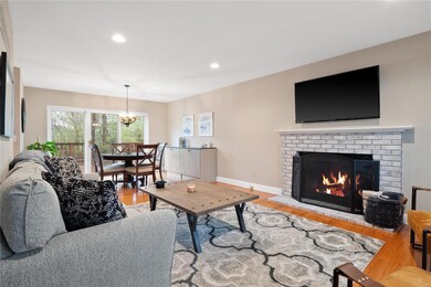 Fabulous Family Room with fireplace