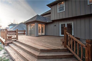 Large backyard deck for entertaining!