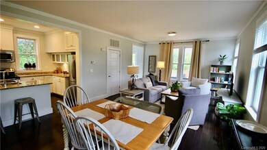 Dining area provides ample seating and great layou