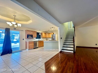 Living room and Kitchen