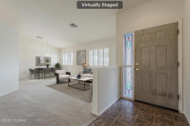 Living Dining off Foyer Entry VS