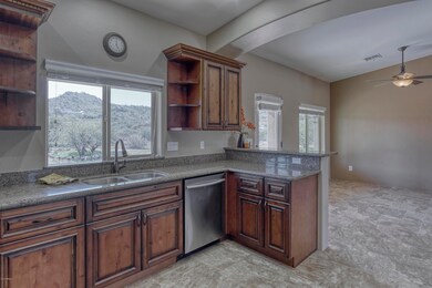 Kitchen window with a great view