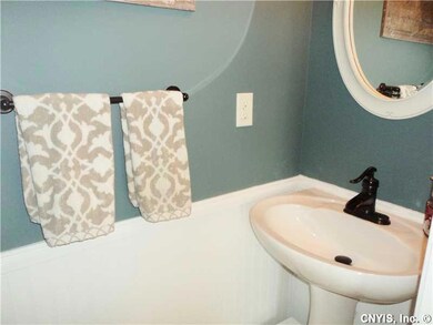 Bathroom. Half bath on first floor