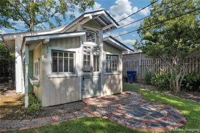 Potting shed/greenhouse with stained glass custom 