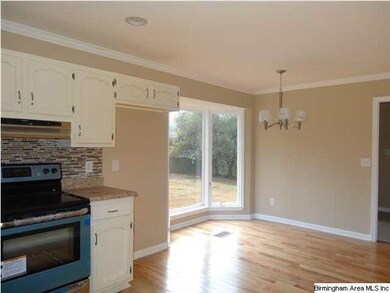 Large eat in kitchen with bay window