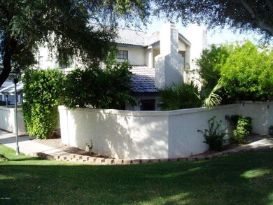 Looking at unit from greenbelt